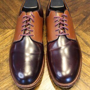 Alden x Brogue Saddle Shoes - Shell Cordovan - VERY RARE - Size 9